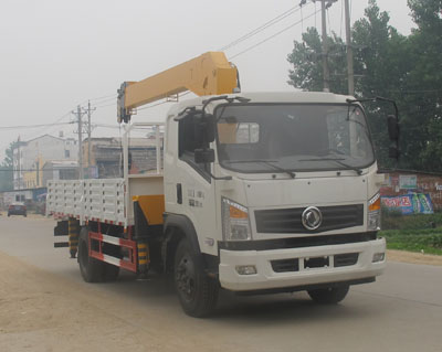 東風新款隨車起重運輸車